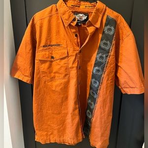 Harley Davidson Short Sleeve button up